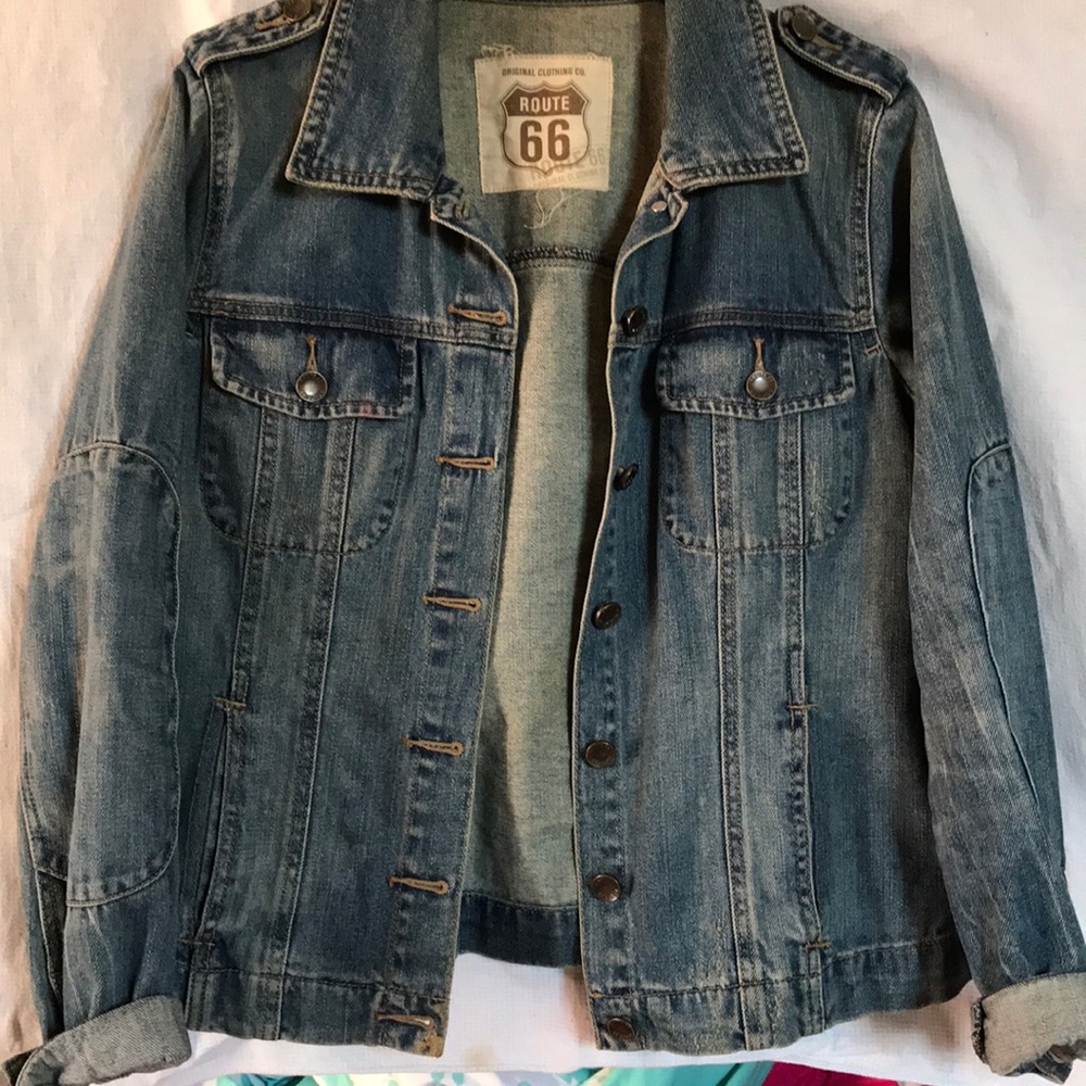 Size M Route 66 Jean Jacket
